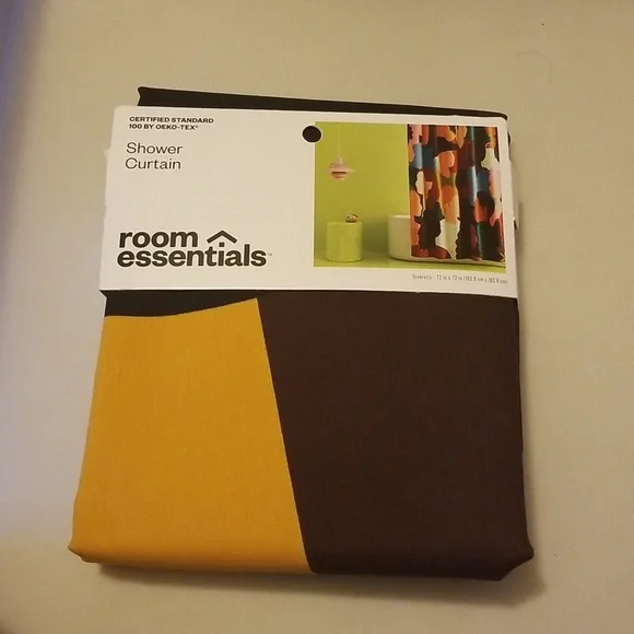 Room Essentials Shower Curtain - Picture 1 of 4